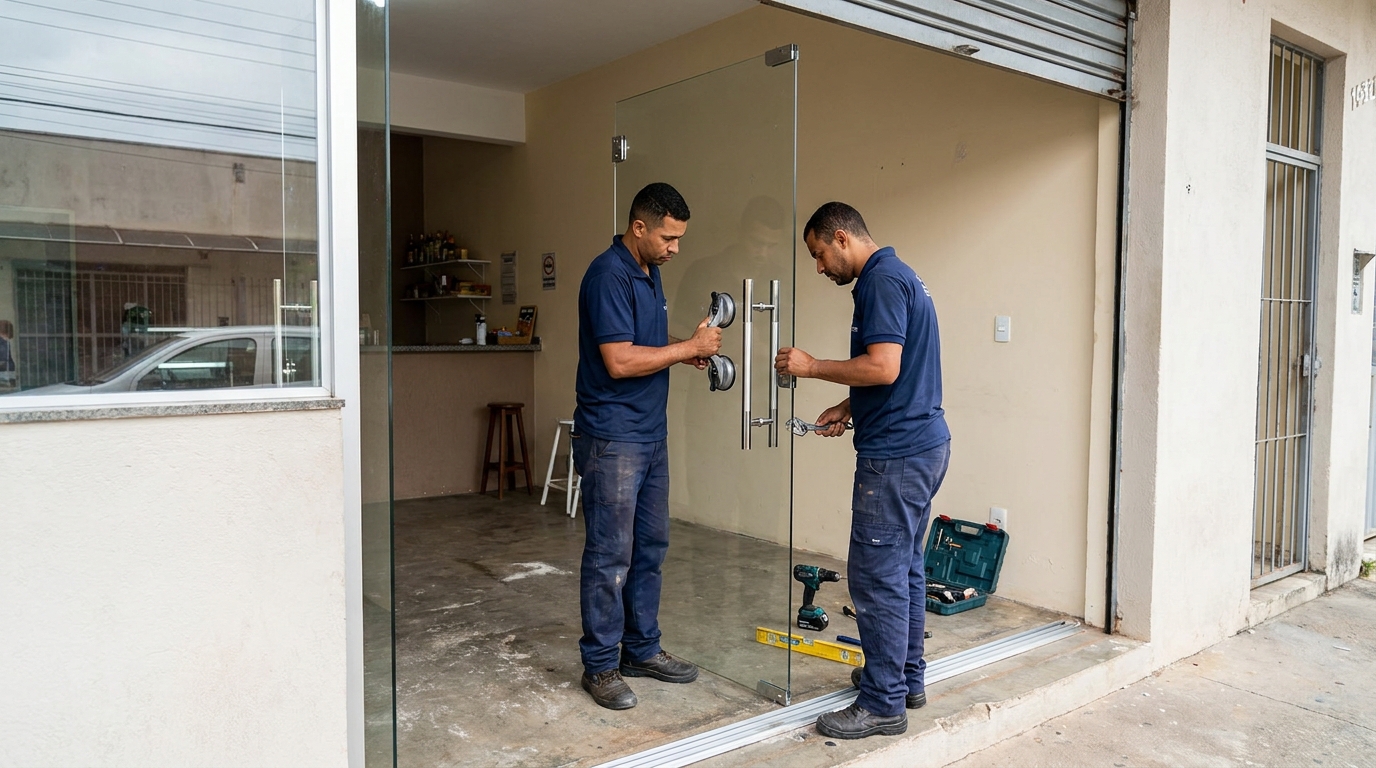 Portas em Vidro
